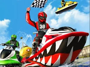 Jet Sky Water Boat Racing Game